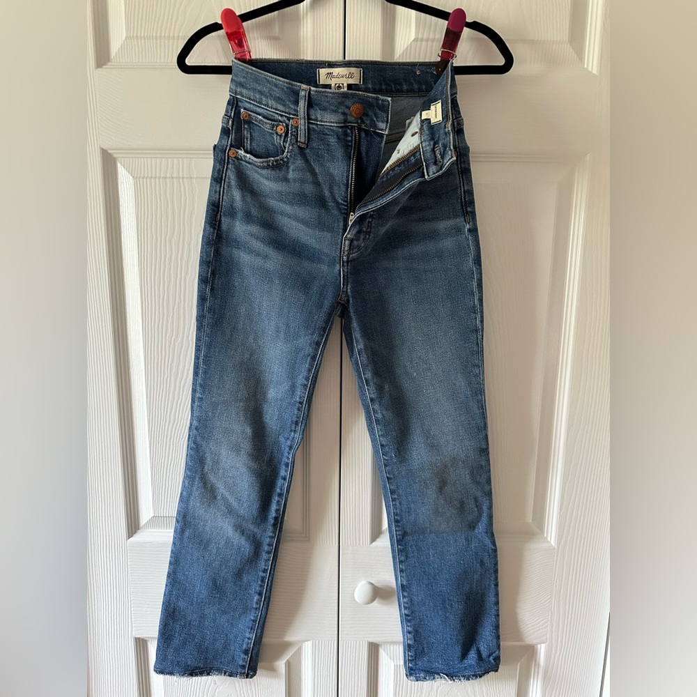 Madewell Slim Demi-Boot Jeans - sz23